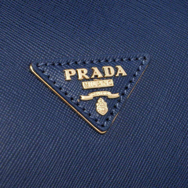 2014 Prada Saffiano Leather 32cm Two Handle Bag BL0823 royablue for sale